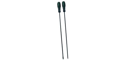 BRÜDER MANNESMANN 'Extra long' screwdriver set, 2 pieces