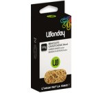 Bracelets caoutchouc, nature, 200 mm, carton de 100 g