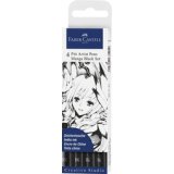 FABER-CASTELL Feutre encre de Chine PITT artist pen Manga