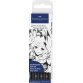 FABER-CASTELL Viltstift met Chinese inkt PITT artist pen Manga