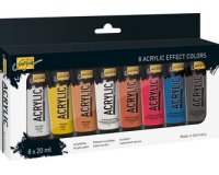 Peinture acrylique SOLO Goya Acrylic, 20 ml, set de 8