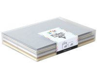 Set pollen einfarbig, 20 umschläge c6 + 20 karten 110x155, sortierung chic - sortierung