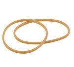 Bracelets caoutchouc, nature, 60 mm, sac kilo