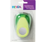 Perforateur à motif XXL 'coeur', couleur: vert