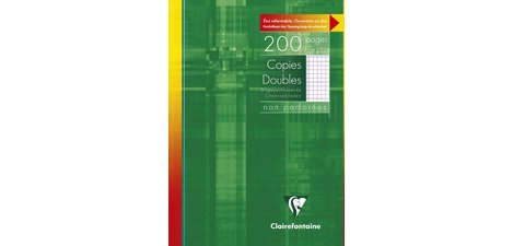 Doppelte ungeperforierte Blätter, A4, 200 Seiten