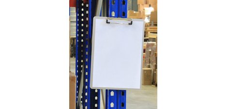 Porte-bloc A4 aluminium magnétique