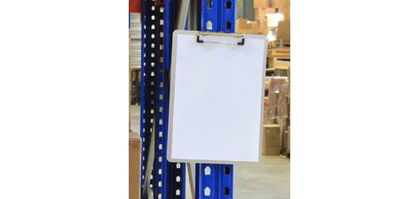 Porte-bloc A4 aluminium 22,7 x 31,8 cm - Wonday