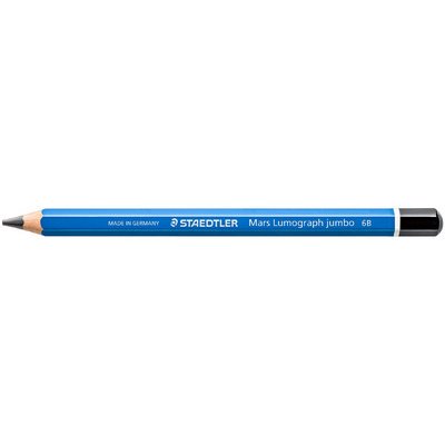 Crayon graphite Mars Lumograph jumbo, dureté: 4B