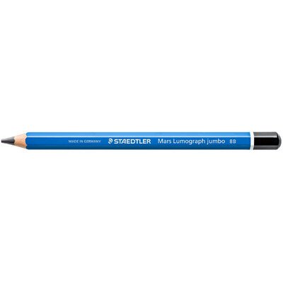 Crayon graphite Mars Lumograph jumbo, dureté: 6B