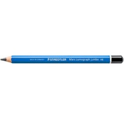Crayon graphite Mars Lumograph jumbo, dureté: 8B