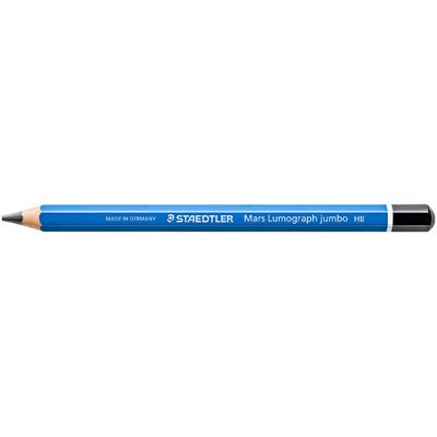 Crayon graphite Mars Lumograph jumbo, dureté: 8B