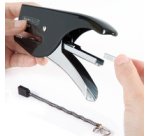 Pince agrafeuse SP-64 (6/4 & 21/4 mm) chrome/noir