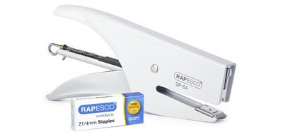 Pince agrafeuse SP-64 (6/4 & 21/4 mm) chrome/noir