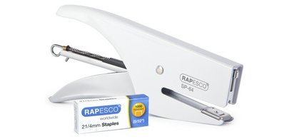 Pince agrafeuse SP-64 (6/4 & 21/4 mm) chrome/noir