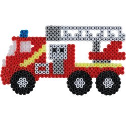 Hama Perles à repasser midi 'Pompiers', coffret cadeau