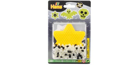 Hama Perles à repasser midi 'Grusel/Glow dans the dark',