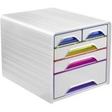 CEP Module de classement Smoove HAPPY, 5 tiroirs, blanc /