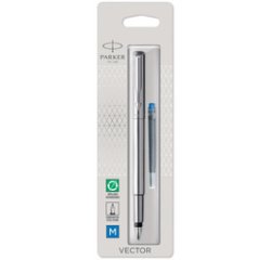 Stylo plume VECTOR, acier, taille de plume: M