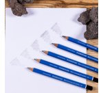 Crayon graphite Mars Lumograph jumbo, blister de 5