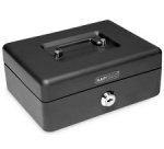 Caisse à monnaie, largeur: 300 mm, noir