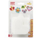 Hama Plaque pour perles à repasser 'Carré, rond, hexagonal,