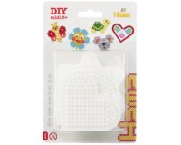 Hama Plaque pour perles à repasser 'Carré, rond, hexagonal,