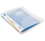 Classeur 2 anneaux plastifié Rapesco A4 - Dos 1,5 cm transparent