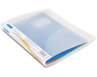 Classeur à anneaux, 15mm, A4, 2 anneaux, transparent