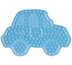 Hama Plaque pour perles à repasser 'Voiture', transparent