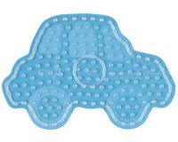 Hama Plaque pour perles à repasser 'Voiture', transparent