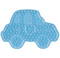 Hama Plaque pour perles à repasser 'Voiture', transparent