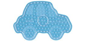 Hama Plaque pour perles à repasser 'Voiture', transparent