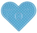 Hama Plaque pour perles à repasser Grand carré, transparent