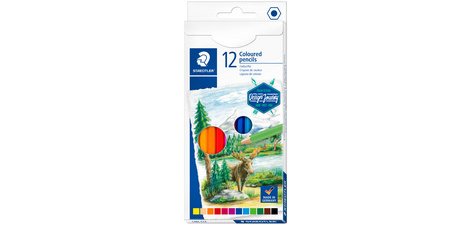 Crayon couleur Design Journey, étui carton de 12