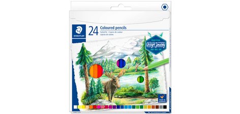 Crayon couleur Design Journey, étui carton de 24