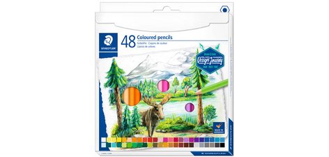 Crayon couleur Design Journey, étui carton de 72