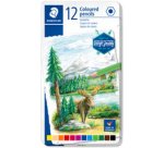 Crayon couleur Design Journey, étui métal de 12