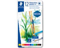 Crayon de couleur Design Journey, étui métal de 12