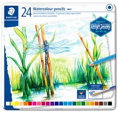 Crayon de couleur aquarellable Design Journey