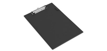 Portapapeles estándar 23,5 x 35,5 cm negro