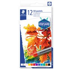 Pastel à l'huile Design Journey, étui carton de 12