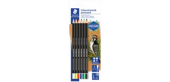 Crayon marqueur sec Lumocolor permanent glasochrom