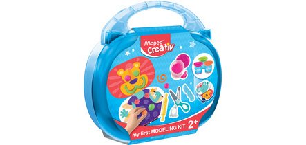 my first Kit de pâte à modeler, 9 pièces, valisette