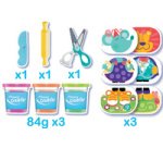 my first Kit de pâte à modeler, 9 pièces, valisette