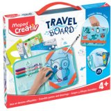 Creativ Kit de dessin voyage TRAVEL BOARD, 19 pièces