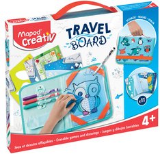 Maped Travel Board tableau blanc transparente animaux
