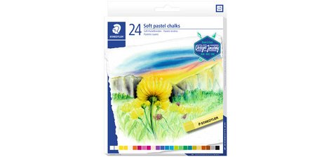 Pastel tendre Design Journey, étui en carton de 24