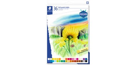 Pastel tendre Design Journey, étui en carton de 36