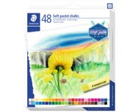 Pastel tendre Design Journey, étui en carton de 48