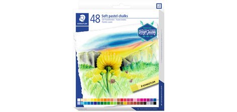 Pastel tendre Design Journey, étui en carton de 48